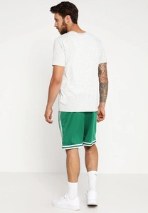 Shorts de sport pour hommes de haute qualité, écologiques, respirants, légers, à séchage rapide, en maille unie avec lacets, 100 % polyester, taille haute - Product Image 5