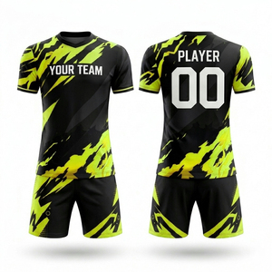 Uniformes de Fútbol Transpirables de Secado Rápido y Alta Calidad, Personalizables para Niños y Adultos, Conjuntos de Entrenamiento, Ropa Deportiva - Product Image 2