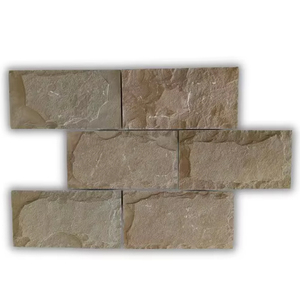 Terra Forge Butch Finish Natural Stone Veneer <b>Sheets</b> for <b>Wall</b> <b>Cladding</b> Exterior Interior Decorative Stone Panels - Product Image 1