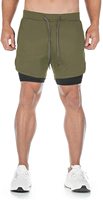 Shorts de sport unisexe personnalisés à motif, poches zippées, séchage rapide, respirant, taille mi-haute élastique, 100 % polyester, personnalisable sur mesure