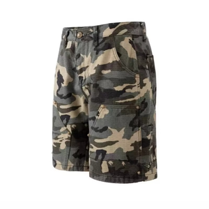 Cargo Pants for Men Workwear Shorts Cotton Linen Casual Loose Shorts Outdoor Pockets Jogging Men's Sports Shorts - Product Image 2