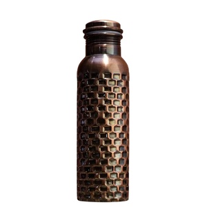 Royal Premium Copper Water <b>Bottle</b> Elegant Handmade Designer Hydration <b>Flask</b> Heritage Luxe Pure Copper <b>Bottle</b> Stylish - Product Image 3