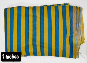 1 inch Stripes Printed 100% Cotton Breathable Lightweight <b>Fabric</b> for Girls Summer Apparel Shirts & Dress - Product Image 2