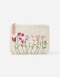 Monedero artesanal con cuentas y diseño de labios, lindo monedero rosa con llavero de beso para mujer, mini bolsa de maquillaje Y2K, estuche con cremallera para tarjetas - Product Image 3