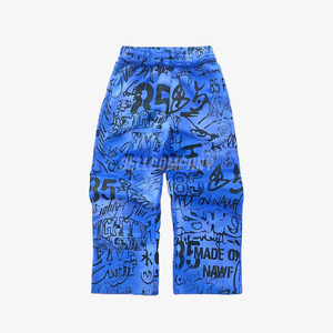 Urban Graffiti Zip-Up Hoodie and <b>Sweatpants</b> <b>Set</b> - Product Image 6