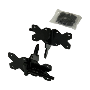 Charnières de porte en acier inoxydable noir de qualité commerciale 2 charnières par paquet pour porte et fenêtre - Product Image 3