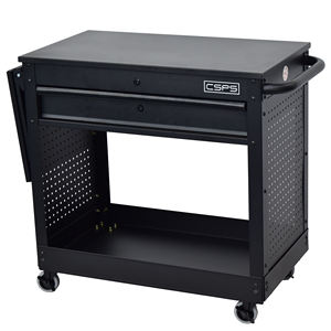 Armoire à outils CSPS 80,5 cm 1 tiroir Roues en acier inoxydable Capacité de charge 135 kg Moderne ODM OEM Personnalisable Garantie 2 ans - Product Image 2