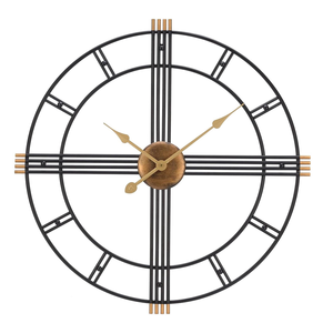 Reloj de Pared Metálico Contemporáneo de Color Personalizado al por Mayor, Hecho a Mano, Económico, con Agujas, de Cuarzo y Energía Solar - Product Image 5