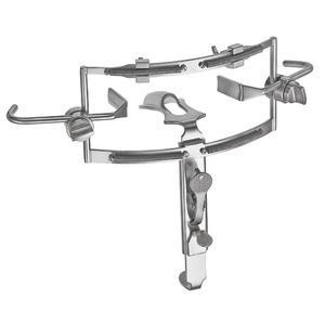 Abridor de boca Dingman con placas para la lengua, instrumento quirúrgico ENT de acero inoxidable duradero para una retracción oral y faríngea óptima - Product Image 6