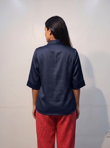 Elegant Cotton <b>Shirt</b> for Women Soft Breathable And Eco-Friendly Casual Wear <b>Shirts</b> Wholesale Clothing Bulk Supplier From India - Product Image 2