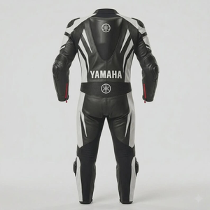 Combinaison de moto unisexe Premium Khaksar à manches longues avec protection homologuée CE - Product Image 2