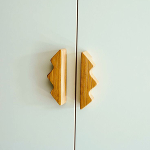 Wooden Modern Furniture Handles for Kitchen Cabinets Dresser Drawers & <b>Wardrobe</b>-Multi-Functional Long Pull Easy Installation - Product Image 4