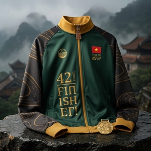 Chaqueta de Entrenamiento Ligera Personalizada para Corredores, Ropa para Eventos de Maratón, OEM ODM - Product Image 1