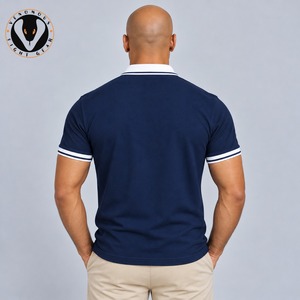 Chemises polo pour hommes de haute qualité, matière douce au toucher, col classique, pour un style business décontracté et quotidien. - Product Image 6