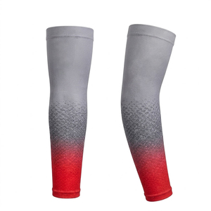 Unisex Gradient Cycling <b>Arm</b> <b>Sleeves</b> Anti-Uv Quick Dry Breathable Spandex Polyester Outdoor Sport Adult <b>Compression</b> <b>Sleeve</b> - Product Image 2