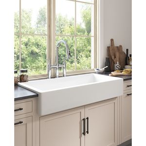 Rubinetto da Cucina a Doppia Maniglia Estraibile con Finitura in Ottone Lucido e Acciaio Inossidabile 304, Miscelatore per Lavello - Product Image 2