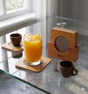 ที่รองแก้ว ที่รองแก้วสำหรับเครื่องดื่ม ที่รองแก้วสำหรับโต๊ะ ที่รองแก้วสำหรับถ้วย ที่รองแก้วสำหรับกาแฟ ที่รองแก้วสำหรับชา ที่รองแก้วสำหรับแก้ว ที่รองแก้วสำหรับเบียร์ ที่รองแก้วสำหรับไวน์ ที่รองแก้วสำหรับใช้ในบ้าน - Product Image 4