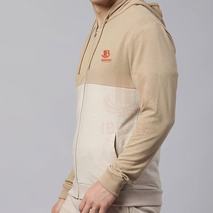 เสื้อฮู้ดซิปผู้ชายคุณภาพสูงขายส่ง ดีไซน์โดดเด่น ขายดีที่สุด ไซส์ใหญ่พิเศษ - Product Image 3