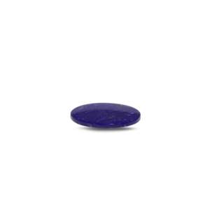 Natural Lapis Lazuli Loose Gemstone-16.75 Carat Certified Pear Cabochon - Product Image 3