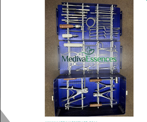 SERGLAB INDUSTRIES Kit chirurgical orthopédique vétérinaire manuel en acier inoxydable de haute qualité, instrument DCP à verrouillage pour petits fragments - Product Image 1