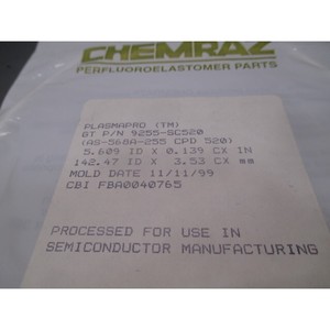 Chemraz 9255-SC520 O-RING AS-568A-255 CPD 520 - Equipo y Piezas de Semiconductores de Confianza de Marca Global - Product Image 3