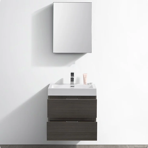 Meubles de salle de bain en bois faits à la main de style moderne avec tiroirs, design élégant, prêts à assembler, meubles du Vietnam en gros - Product Image 1