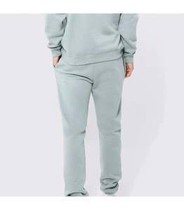 Bulk Orders Casual Winter Warm Tracksuits For <b>Men</b> Most Demanding Plain Dyed <b>Pullover</b> Loose Fitted Tracksuits In Low MOQ - Product Image 4