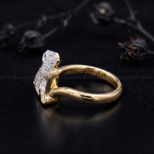 Original Luxury Dog Cut Diamond <b>Ring</b> High-End Custom Animal Shaped <b>Solitaire</b> Gold <b>Ring</b> Haute Joaillerie Fine Jewelry <b>Ring</b> - Product Image 3