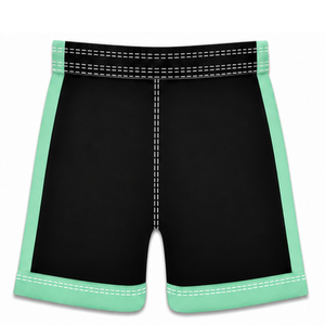Pantalones Cortos de Fútbol Negros y Verde Saga, Transpirables, Uniformes Deportivos para Entrenamiento en Equipo, Ropa Deportiva de Secado Rápido con Cordón Elástico - Product Image 2