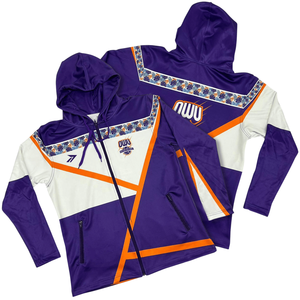เสื้อฮู้ดดี้ลายกราฟิกสตรีทแวร์สำหรับผู้ชาย ฤดูหนาว ผ้าฝ้ายฟลีซ 320 GSM พิมพ์ลายดิจิตอลสีสันสดใส รับผลิตตามแบบ OEM ODM ขั้นต่ำน้อย ขายส่ง - Product Image 6