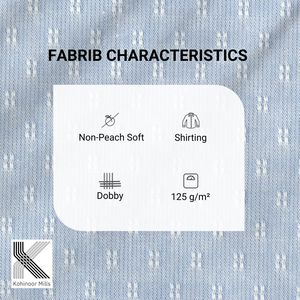 Camisa de Manga Corta para Hombre, 100% Algodón, 125GSM, Dobby, Azul Claro, Venta al Por Mayor, OEM, ODM - Product Image 5