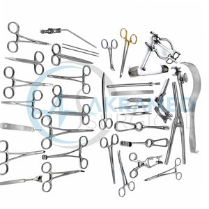 Juego de Instrumentos de Cirugía Pediátrica Básico de 38 Piezas, Kit Quirúrgico de Acero Inoxidable, Certificado CE, Herramientas Médicas Reutilizables, Manual Clase I - Product Image 3