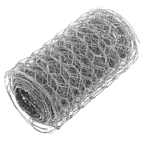 36in x 100ft dokuma altıgen tel örgü kanatlı çit donanım bez 1/4 inç tavuk tel