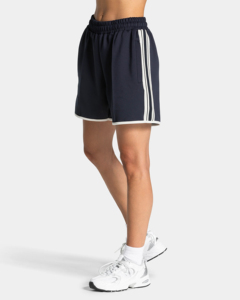 Shorts Personalizados para Mujer con Rayas Laterales, Forro en Contraste, Cintura Elástica con Bolsillos, Tela Suave y Transpirable, Talla Grande Premium - Product Image 3