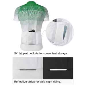 Conjuntos de Jersey de Ciclismo para Adultos Más Vendidos, Duraderos, de Poliéster, Resistentes al Viento, Transpirables, Ecológicos, de Color Sólido y Cómodos - Product Image 5