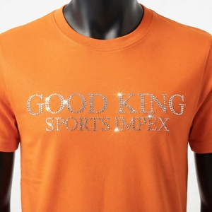 Nouveaux T-shirts pour hommes avec strass - Vêtements d'été sur mesure, écologiques et respirants, T-shirts avec strass - Product Image 5