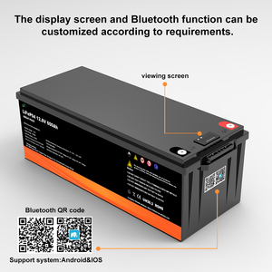 12.8V 600ah LiFePO4 không thấm nước Bluetooth IP65 pin năng lượng mặt trời 6000 + chu kỳ 12.8V 100AH 300ah 200AH 400ah OEM/ODM Lithium Ion gói - Product Image 5