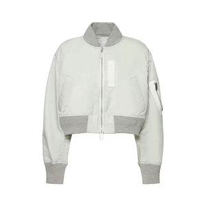 <b>Women's</b> Fashion <b>Bomber</b> <b>Jacket</b> with Modern Silhouette Comfortable Fit Front Zipper Utility Pockets Versatile Outdoor and Urban - Product Image 1