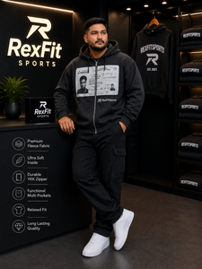 เสื้อฮู้ดซิปพรีเมียมลายกราฟิกใหม่ปี 2026 สไตล์ลำลองสตรีทแวร์ แจ็คเก็ตแบบสวมหัว สกรีนโลโก้ได้ ขายส่ง - Product Image 4