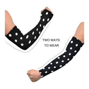 OEM Service <b>Arm</b> <b>Sleeves</b> for Outdoor Sports Custom Logo Stretch Fabric Spandex Polyester Factory Direct Supplier <b>Arm</b> <b>Sleeves</b> - Product Image 2
