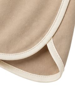 Shorts Deportivos Personalizados para Mujer en Beige y Blanco, de Secado Rápido, Transpirables, con Cintura Elástica, para Gimnasio, Fitness, Ropa Deportiva Informal - Product Image 3