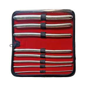 Juego de 8 dilatadores ginecológicos de 8 pulgadas, herramientas médicas de acero inoxidable con kit de almacenamiento para uso clínico. - Product Image 3