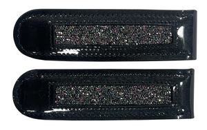 Clips para botas de equitación de cuero marrón de primera calidad ProGrip Titan, talla única, un par por paquete. - Product Image 3