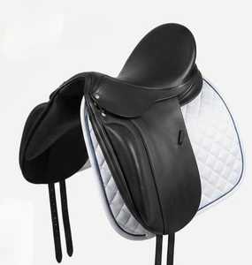 Custom Color FAB International FI-ES-00 Dressage Saddle English Leather Horse Saddle Fiber Tree Comfortable & Durable - Product Image 3