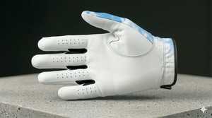 Grace White Golf Gloves Sheepskin Feel Golf Glove PK Custom Packing Acceptable Hands Customized Customizable Custom Men Unisex - Product Image 2