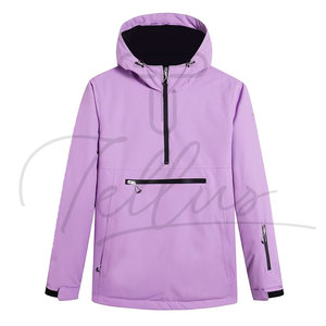 Veste de ski personnalisée Offres Spéciales imperméable Snowboard Veste hommes isolé Ski vêtements de neige fermeture éclair complète à capuche Veste de neige pour hommes - Product Image 3