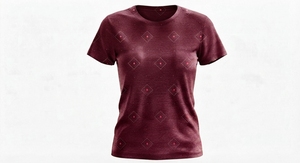Nueva Llegada, Camiseta de Lona con Cuello Redondo para Mujer, Transpirable, Antiarrugas, Informal, con Impresión de Logotipo Personalizado, Alta Calidad, Precio Económico - Product Image 6