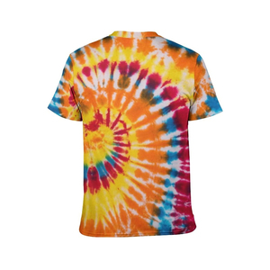 Camisetas Tie Dye Personalizadas para Hombre 2026, Camisetas Delgadas y Coloridas con Impresión por Sublimación en Material de Poliéster y Algodón - Product Image 2