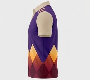 Nueva Camiseta de Verano para Hombre, Manga Corta, Casual, Combinación de Colores, Spandex/Poliéster, Estilo Urbano, Tallas Grandes, Deportiva, con Transferencia Térmica - Product Image 4