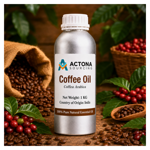 Huile de café pressée à froid en gros, 100 % pure, qualité cosmétique, huile essentielle pour le soin du visage et du corps - Product Image 4